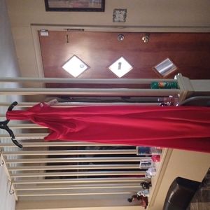 Red Bridesmaid dress